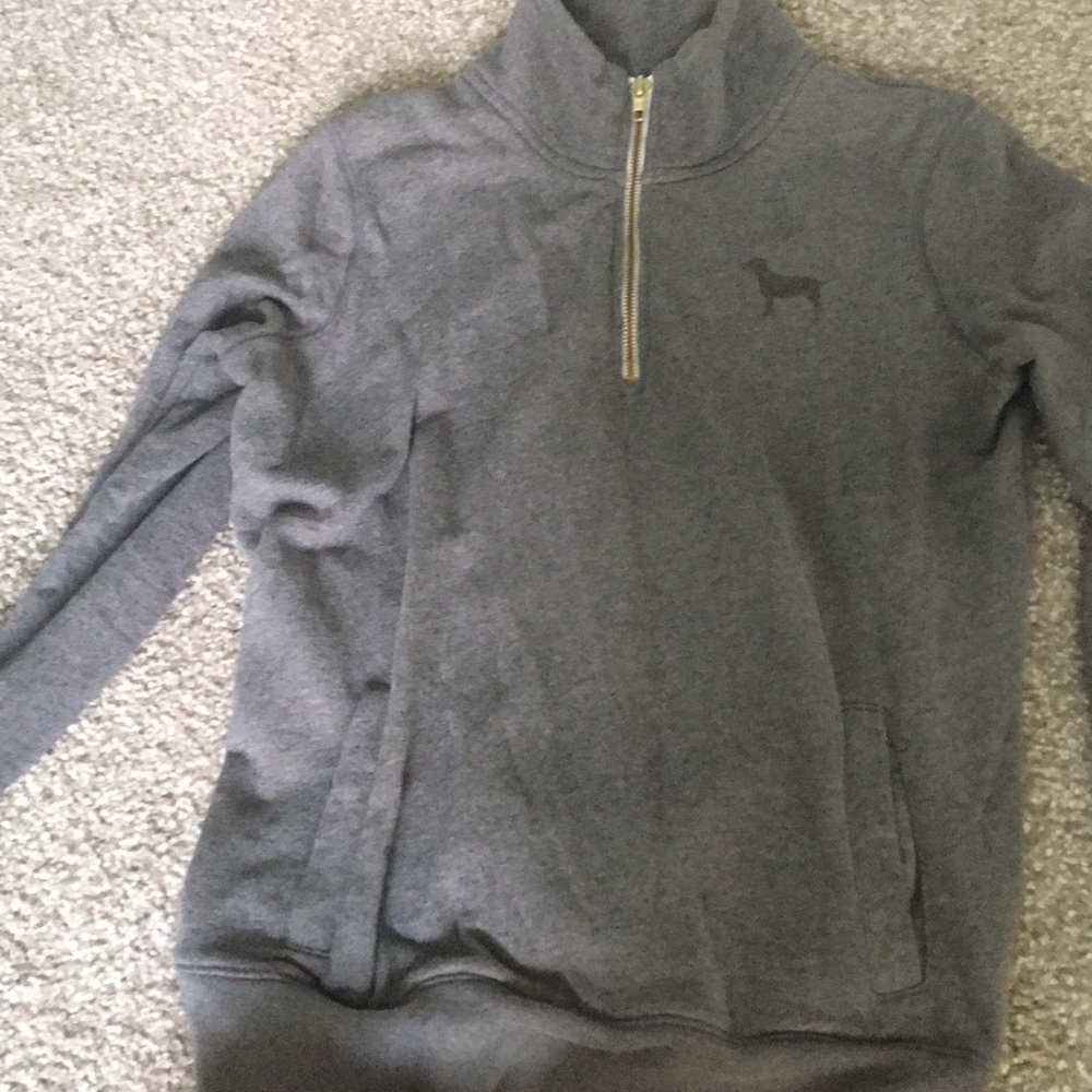 Grey Victoria’s Secret Pink sweater